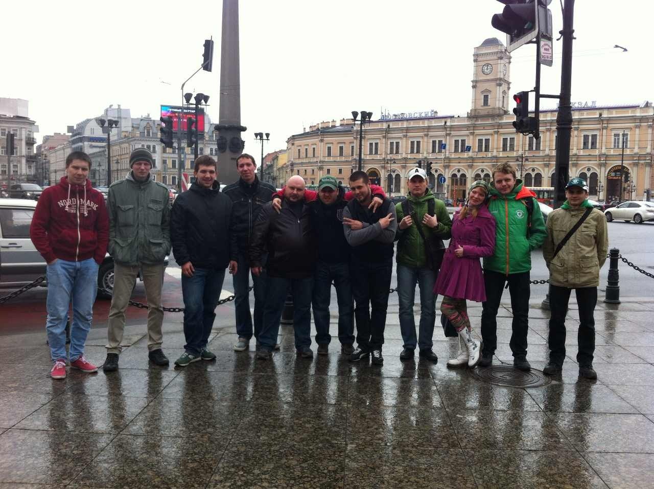 Наши в Питере