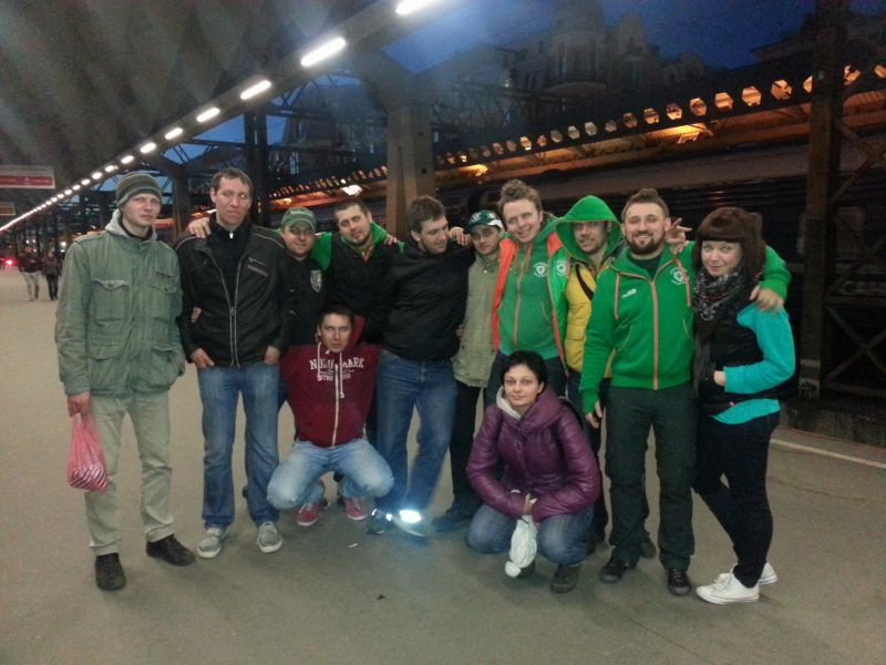 За 5 минут до отправления в Москву