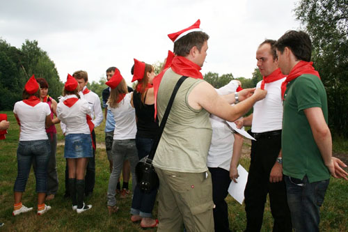9.07.2011. Прием в Пионеры. 2ая смена.